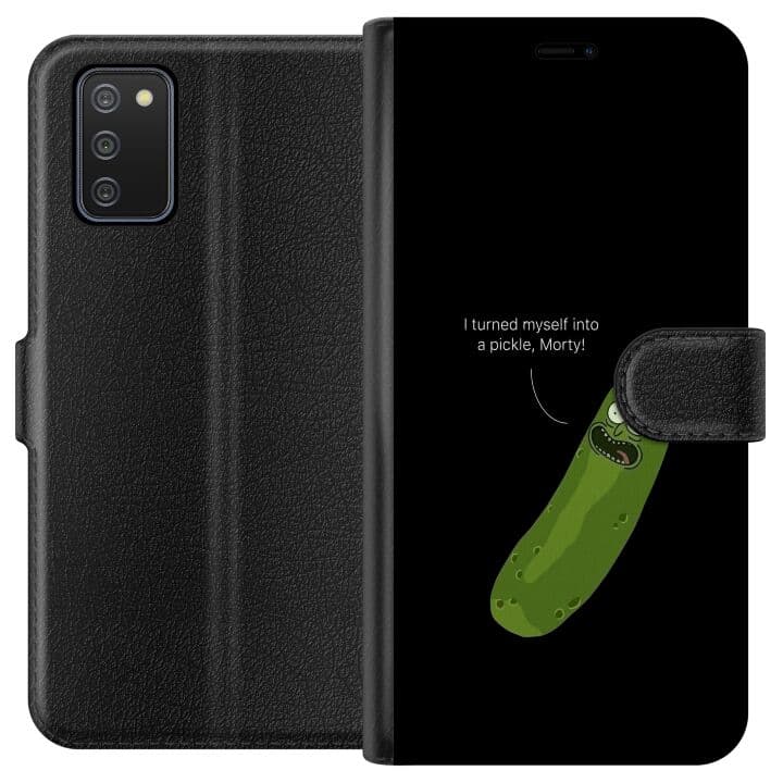 Samsung Galaxy A02s Plånboksfodral Pickle Rick