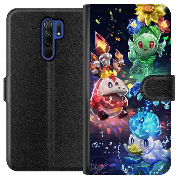 Xiaomi Redmi 9 Plånboksfodral Pokémon
