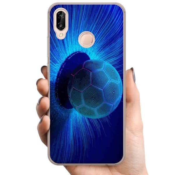 Huawei P20 lite TPU Mobilcover Fotboll
