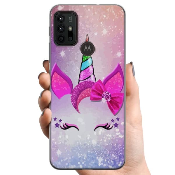 Motorola Moto G30 TPU Mobilcover Unicorn