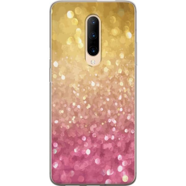 OnePlus 7 Pro Genomskinligt Skal Glitter