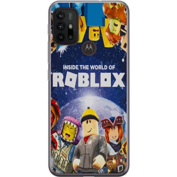 Motorola Moto G30 Gennemsigtig cover Roblox