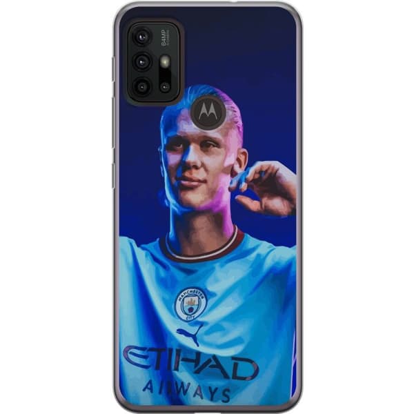 Motorola Moto G30 Gjennomsiktig deksel Erling Haaland