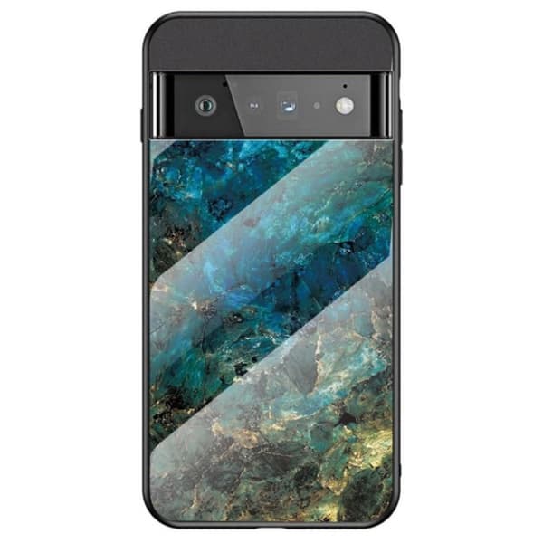 Marmorerat Google Pixel 7 Pro skal - Emerald Marble