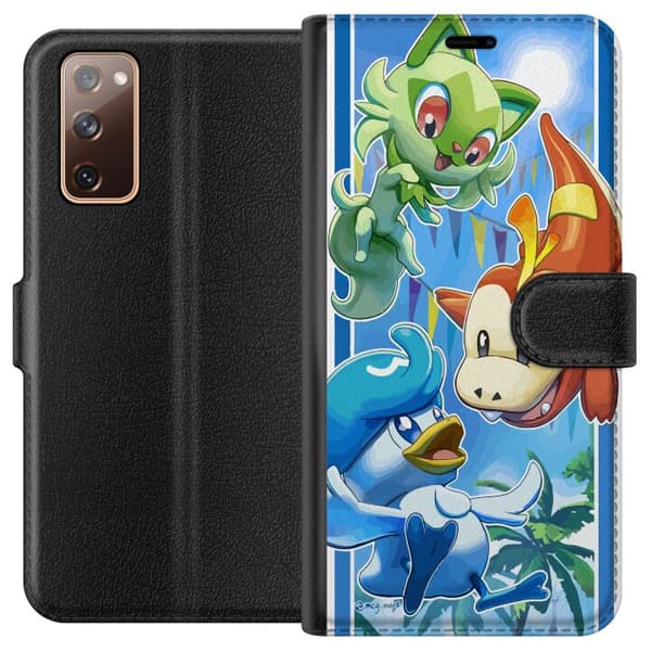 Samsung Galaxy S20 FE Lompakkokotelo Pokemon Team