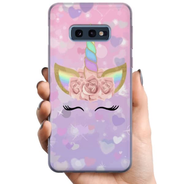 Samsung Galaxy S10e TPU Matkapuhelimen kuori Unikko