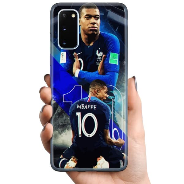 Samsung Galaxy S20 TPU Mobilcover Kylian Mbappé
