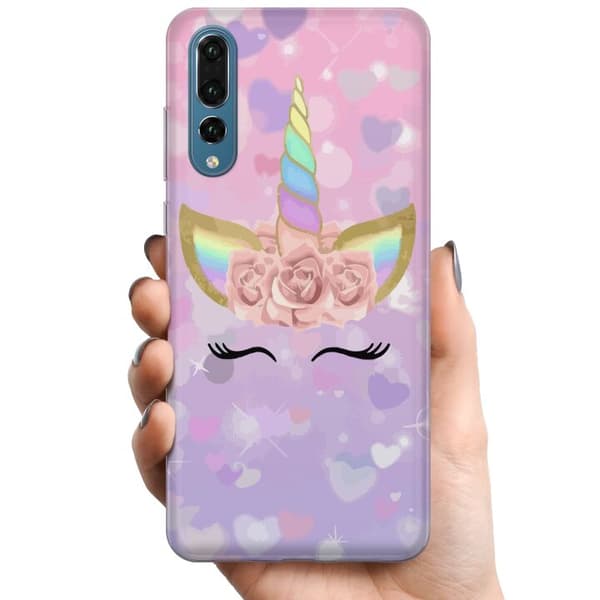 Huawei P20 Pro TPU Matkapuhelimen kuori Unikko