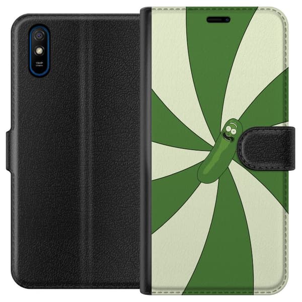 Xiaomi Redmi 9A Lompakkokotelo Pickle Rick