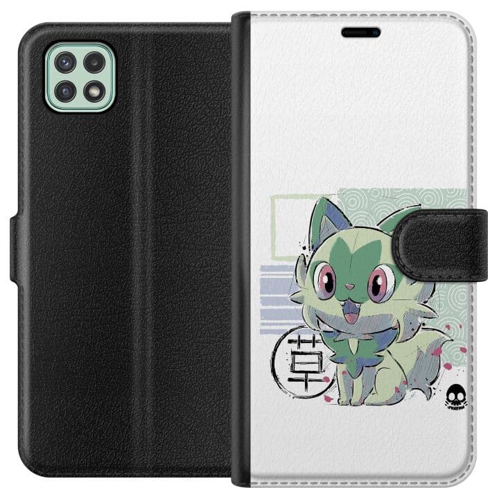 Samsung Galaxy A22 5G Plånboksfodral Sprigatito (Pokémon)