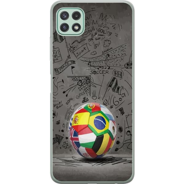 Samsung Galaxy A22 5G Cover / Mobilcover - Fotboll Världen