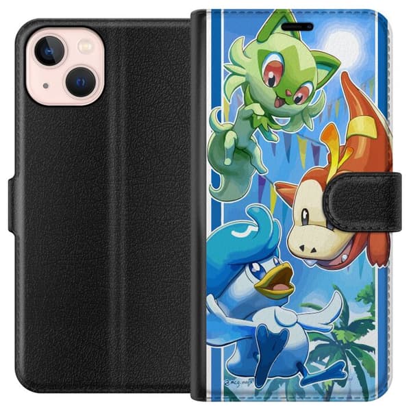 Apple iPhone 13 mini Lompakkokotelo Pokemon Team | CDON