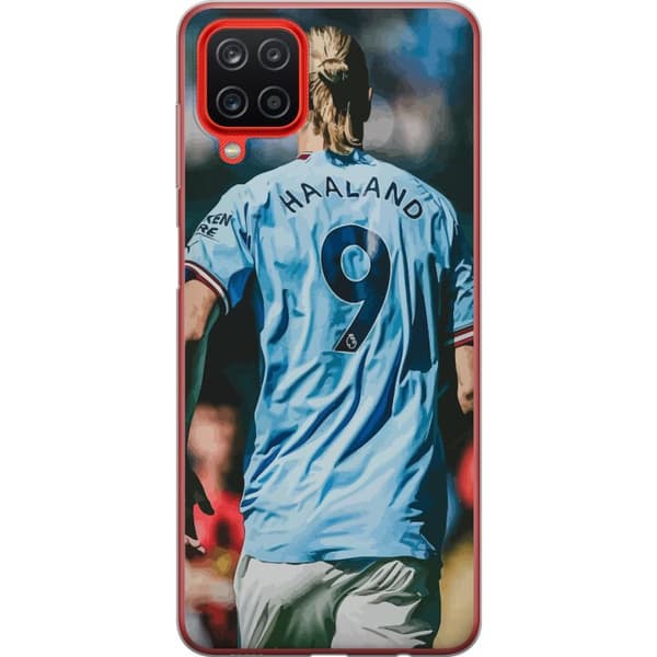 Samsung Galaxy A12 Läpinäkyvä kuori Erling Haaland