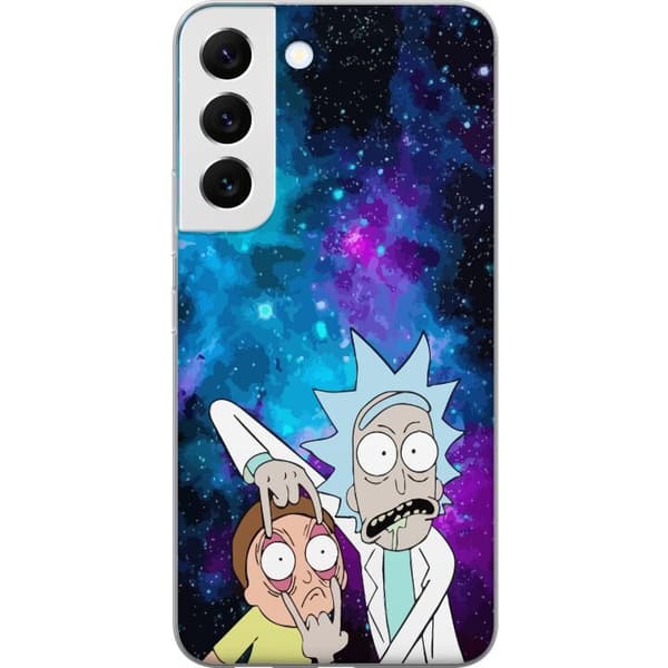 Samsung Galaxy S22 5G Gennemsigtig cover Rick og Morty