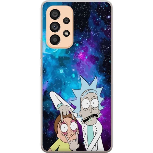 Samsung Galaxy A53 5G Deksel / Mobildeksel - Rick og Morty