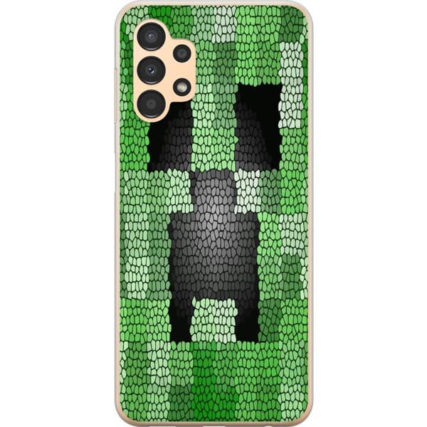 Samsung Galaxy A13 Kuori / Matkapuhelimen kuori - Creeper / Minecraft