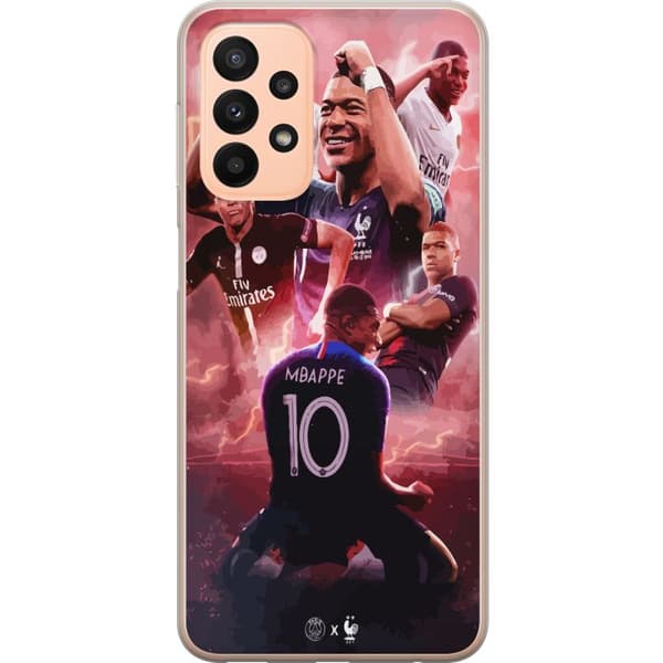 Samsung Galaxy A23 5G Gennemsigtig cover Kylian Mbappé