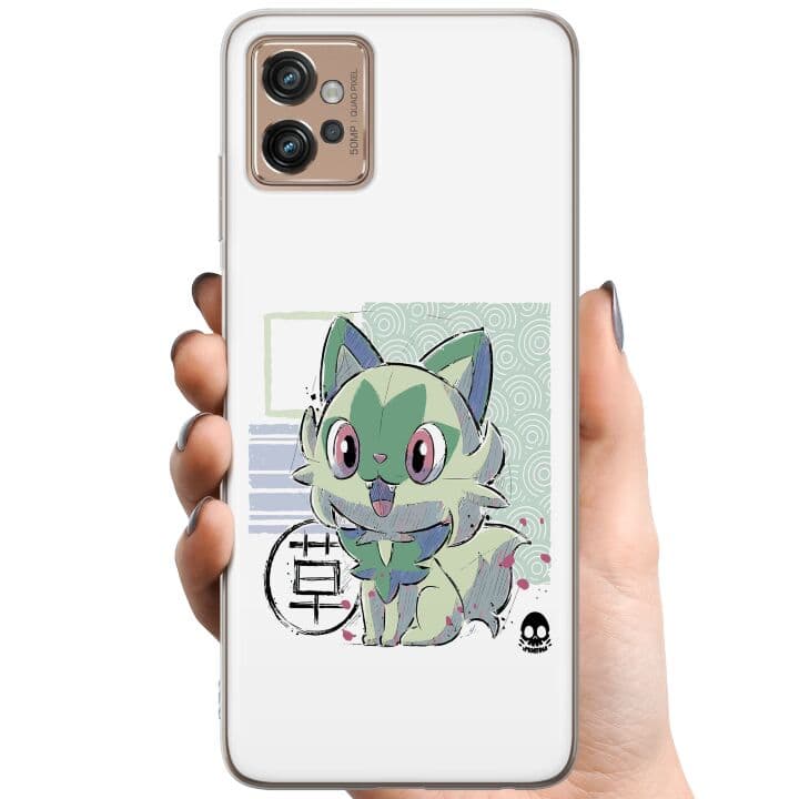 Motorola Moto G32 TPU Mobilskal Sprigatito (Pokémon)