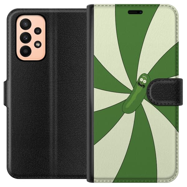 Samsung Galaxy A23 Plånboksfodral Pickle Rick
