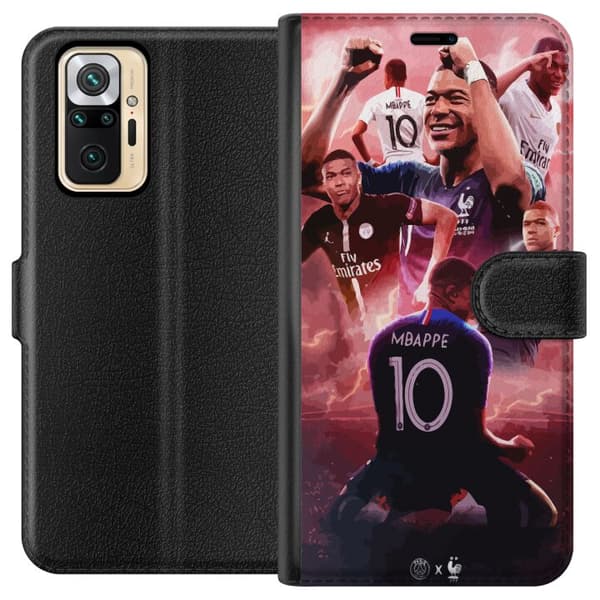 Xiaomi Redmi Note 10 Pro Plånboksfodral Kylian Mbappé