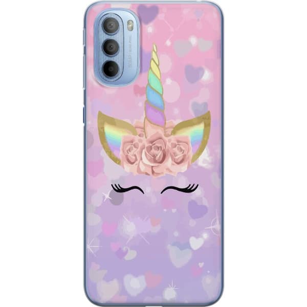 Motorola Moto G31 Cover / Mobilcover - Unicorn