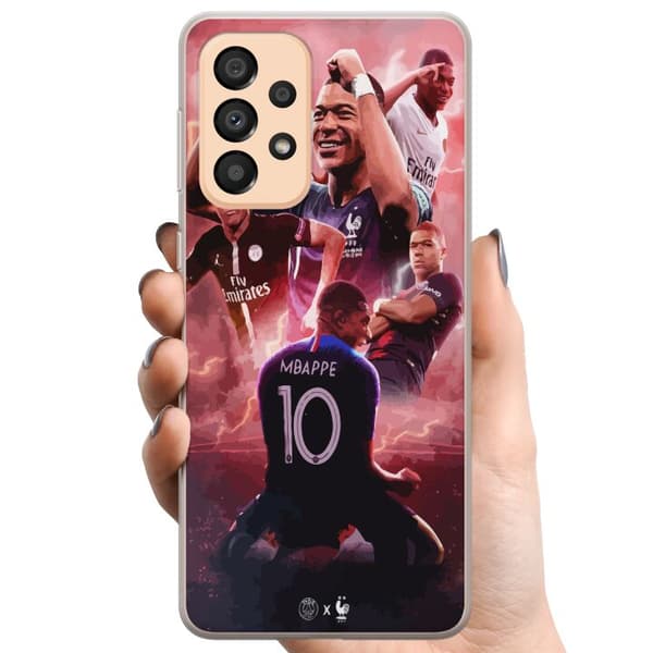 Samsung Galaxy A33 5G TPU Mobildeksel Kylian Mbappé