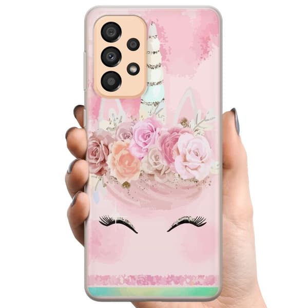 Samsung Galaxy A33 5G TPU Mobilcover Unicorn