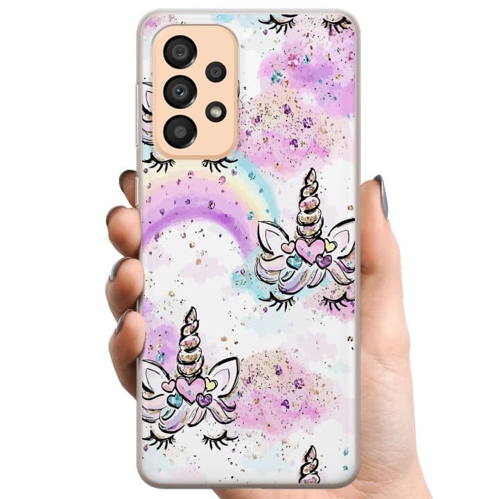 Samsung Galaxy A33 5G TPU Mobilskal Enhörning