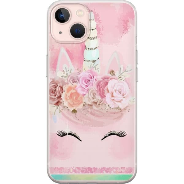 Apple iPhone 13 mini Läpinäkyvä kuori Unikorni