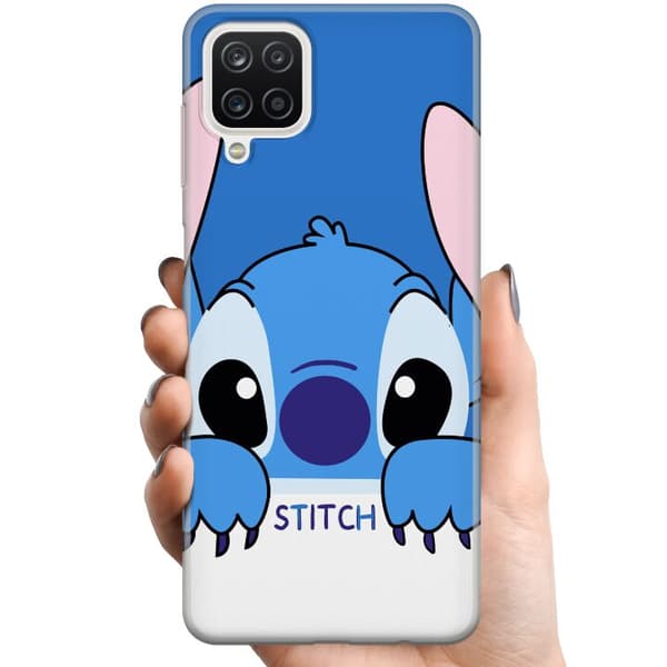 Samsung Galaxy A12 TPU Mobilcover Stitch