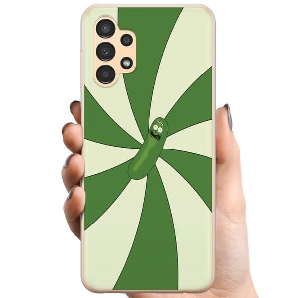 Samsung Galaxy A13 TPU Mobilskal Pickle Rick