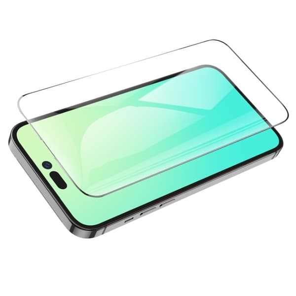 HOCO iPhone 14 Pro Skärmskydd Ez Fit Heltäckande Härdat Glas