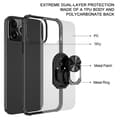 Miniatyrbild 3 av 6: iPhone 14 Pro Max Skal Shockproof Armor Ring Svart