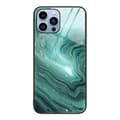 Miniatyrbild 1 av 2: iPhone 14 Pro Skal Marmor Härdat Glas Waves