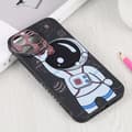 Miniatyrbild 2 av 5: iPhone 14 Pro Skal Spaceman Svart/Brun