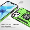 Miniatyrbild 5 av 6: iPhone 14 Pro Skal Shockproof Hybrid Ring Grön
