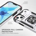 Miniatyrbild 5 av 6: iPhone 14 Pro Skal Shockproof Hybrid Ring Silver