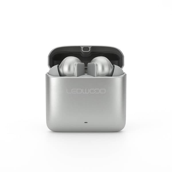 LEDWOOD Hörlur Titan TWS True Wireless In-Ear Silver