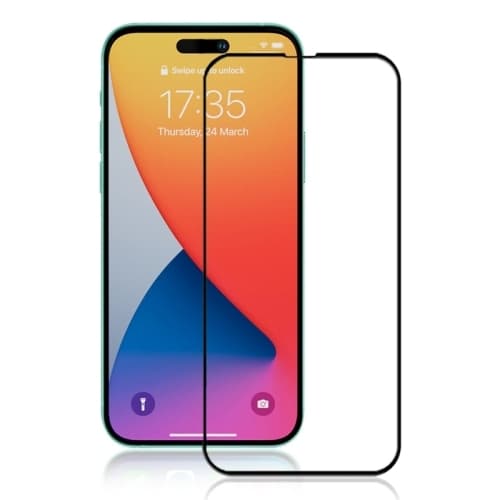 MOCOLO iPhone 14 Pro Skärmskydd Heltäckande Härdat Glas