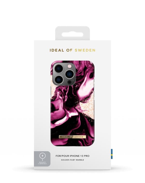 Printed Case MagSafe 13 Pro Golden Ruby