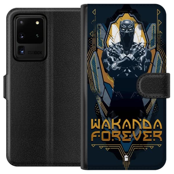 Samsung Galaxy S20 Ultra Lompakkokotelo Black Panther: Wakanda Forever