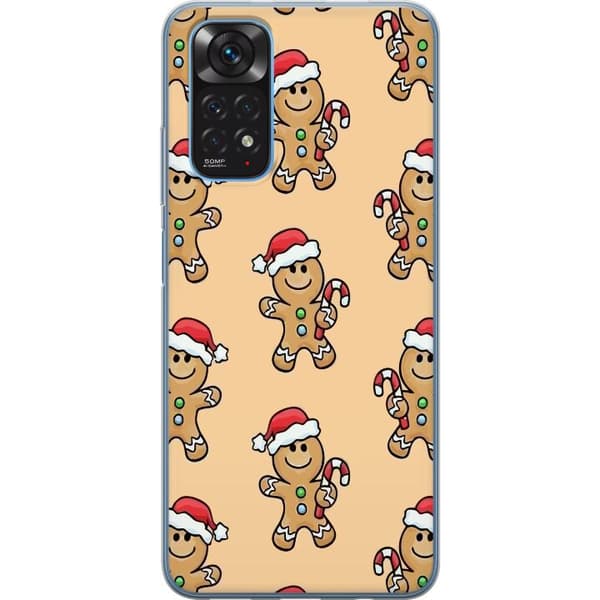 Xiaomi Redmi Note 11S Genomskinligt Skal Christmas