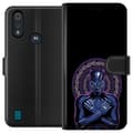 Miniatyrbillede 1 af 3: Motorola Moto E6i Tegnebogsetui Black Panther: Wakanda Forever