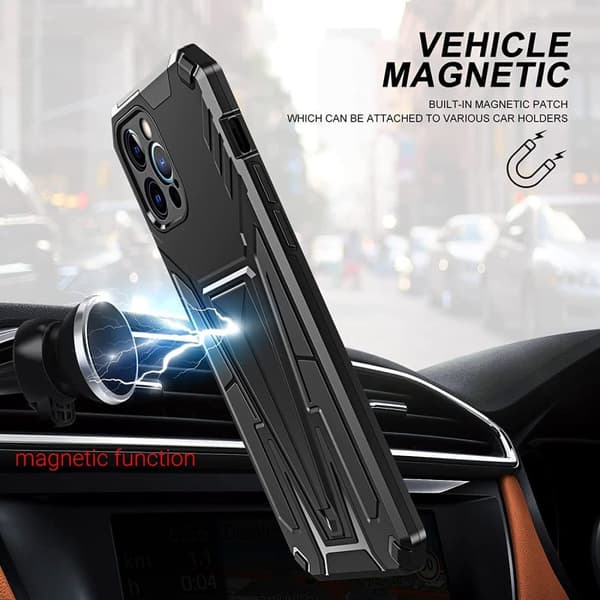 Samsung Galaxy S21 FE 5G -Magnetiske Armor skaller - Fuld beskyttelse