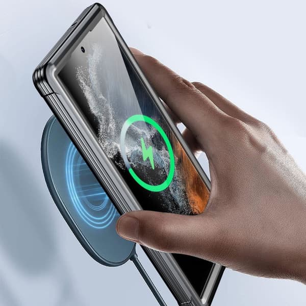 INF Støtsikker vanntett mobildeksel SortSamsung S23 Ultra