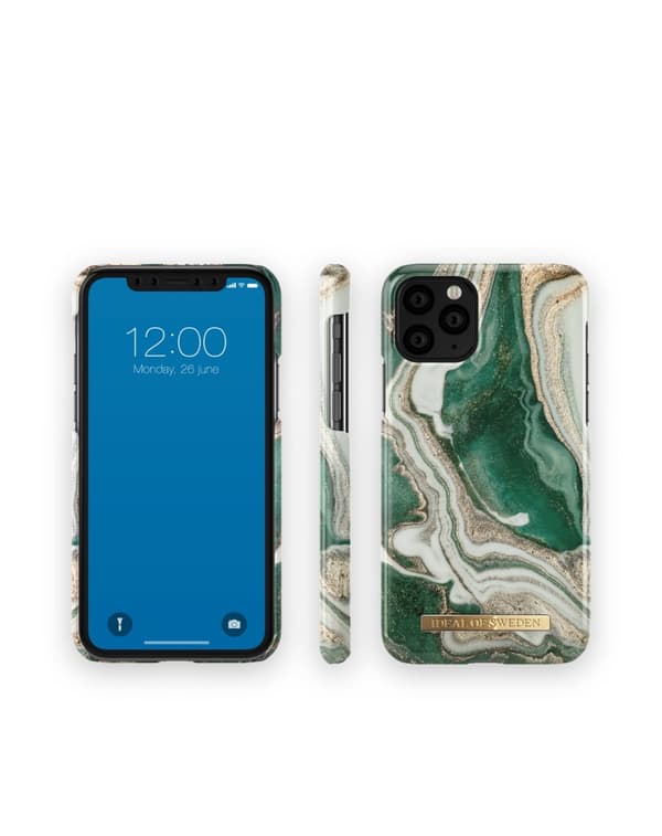Printed Case iPhone 11 Pro / XS / X Golden Jade Marble