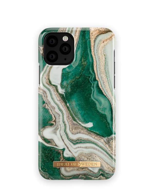 Printed Case iPhone 11 Pro / XS / X Golden Jade Marble