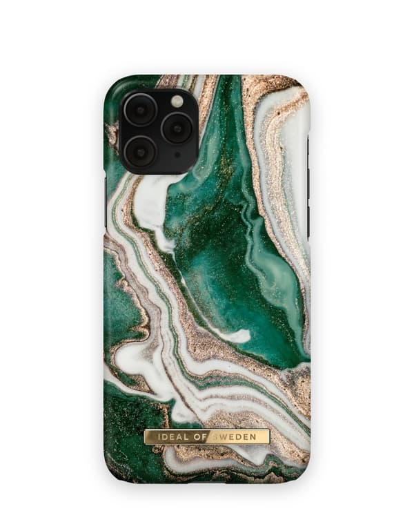 Printed Case iPhone 11 Pro / XS / X Golden Jade Marble