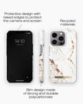 Miniatyrbild 6 av 7: Printed Case iPhone 13 Pro Carrara Gold
