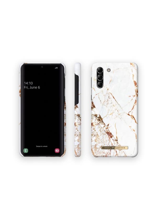 Printed Case Galaxy S21 Plus Carrara Gold